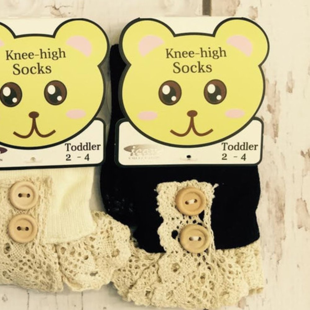 Toddler Knee-high Socks (2-4)